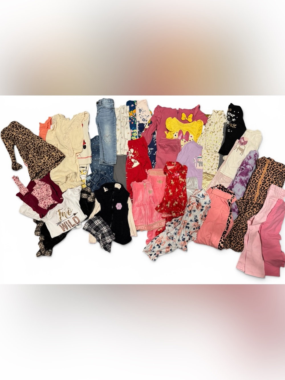 2T Bundle Kids Matching Sets - Pink & Multicolor Mix
